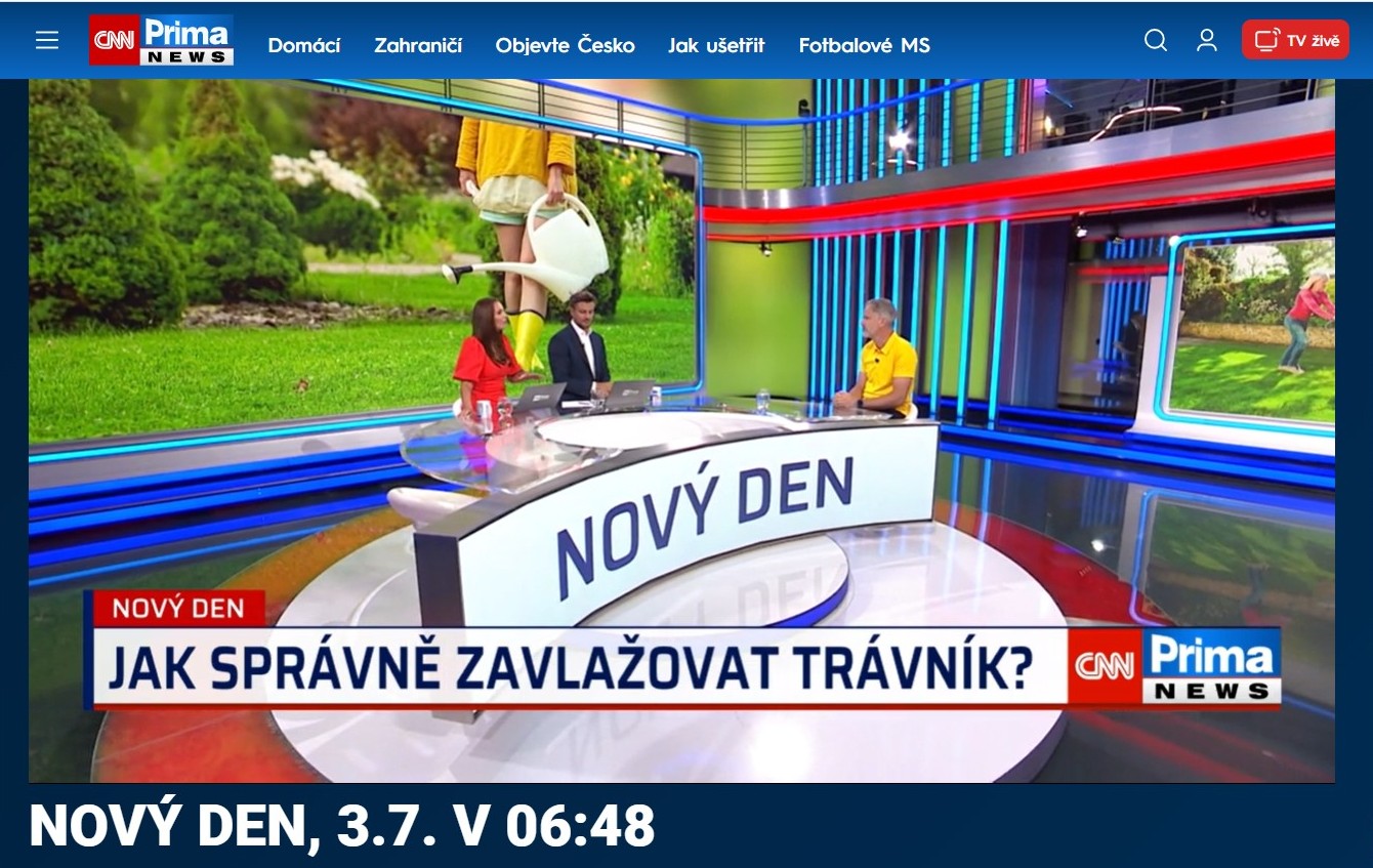 CNN NEWS Tomas Sena pece o travnik zavlazovani
